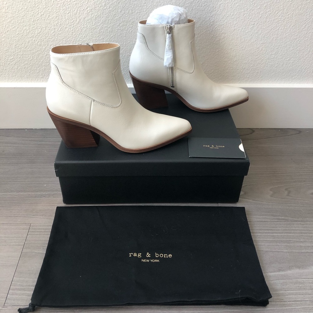 rag & bone Women's Razor Western High-Heel Booties